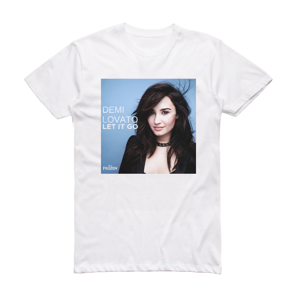 Demi Lovato Let It Go 1 Album Cover T-Shirt White