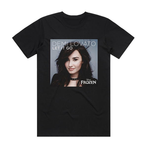 Demi Lovato Let It Go 2 Album Cover T-Shirt Black