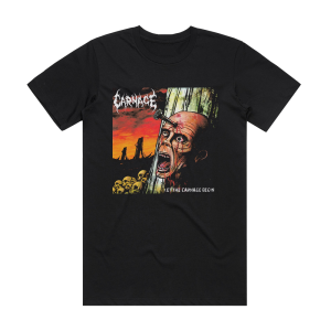 Carnage Let The Carnage Begin Album Cover T-Shirt Black