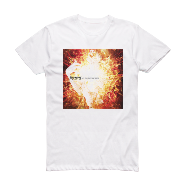 Neaera Let The Tempest Come Album Cover T-Shirt White