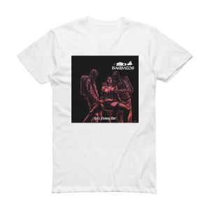 Barbatos Lets Fucking Die Album Cover T-Shirt White