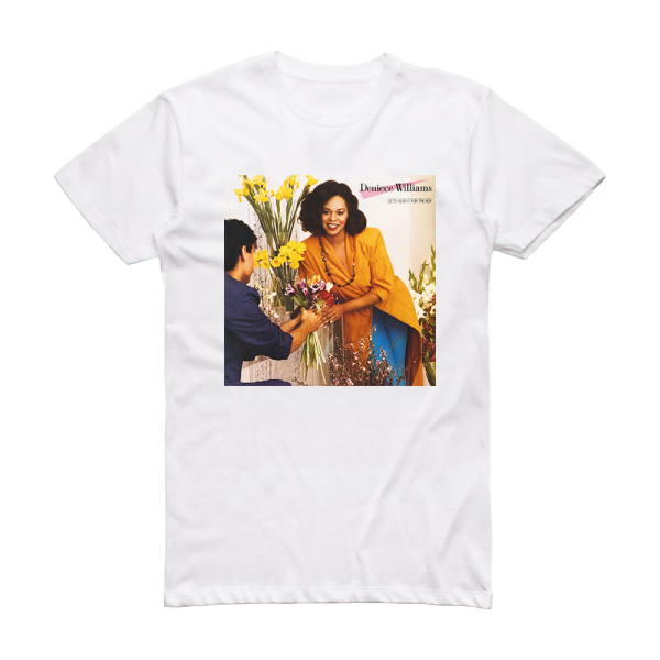 Deniece Williams Lets Hear It For The Boy Album Cover T-Shirt White