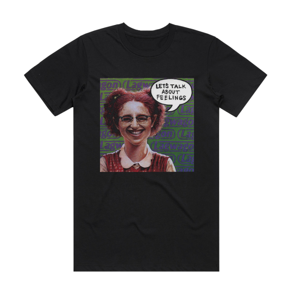 Lagwagon Lets Talk About Feelings 1 Album Cover T-Shirt Black