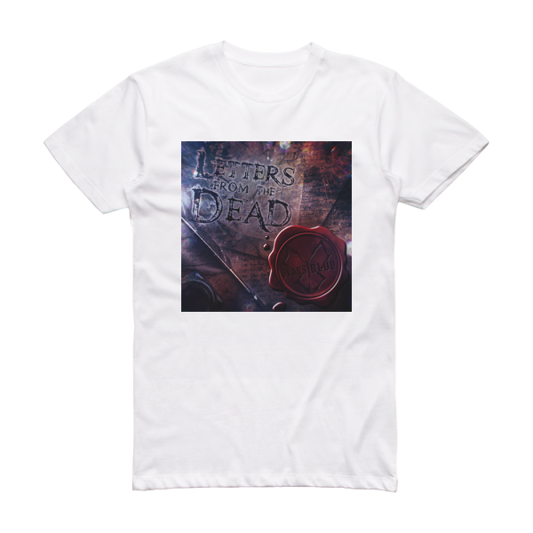 Evans Blue Letters From The Dead Album Cover T-Shirt White