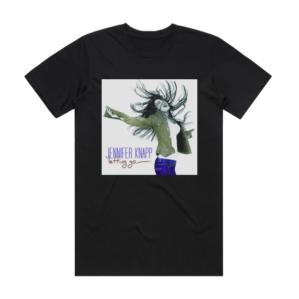 Jennifer Knapp Letting Go Album Cover T-Shirt Black