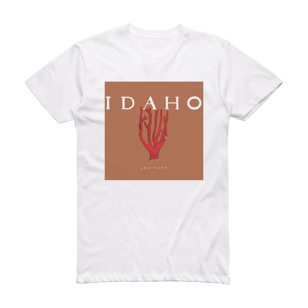 Idaho Levitate Album Cover T-Shirt White