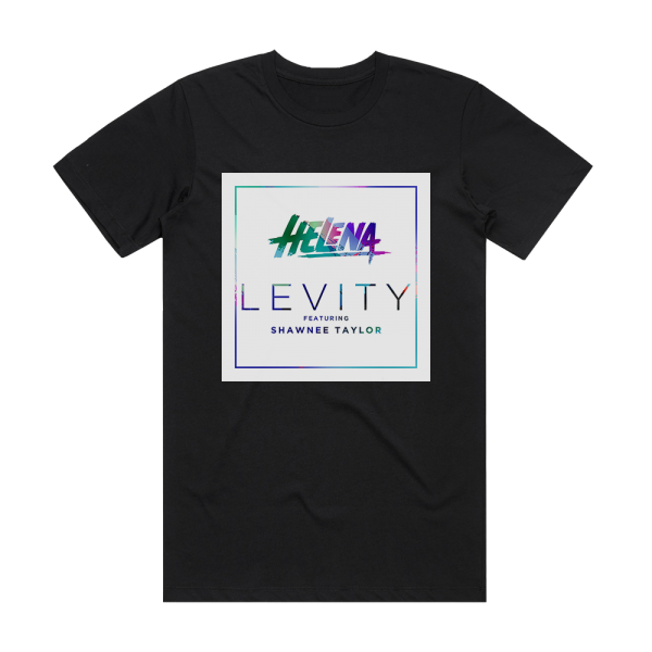 Helena Levity 1 Album Cover T-Shirt Black