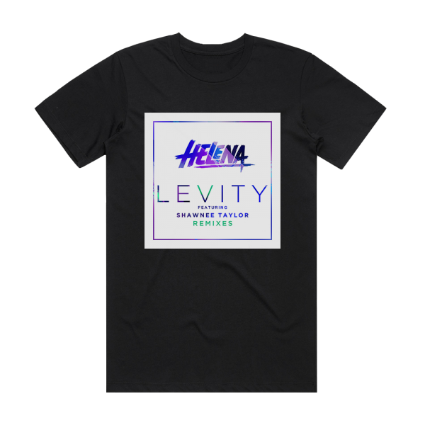 Helena Levity 2 Album Cover T-Shirt Black