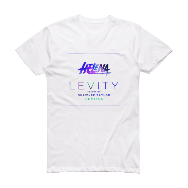Helena Levity 2 Album Cover T-Shirt White