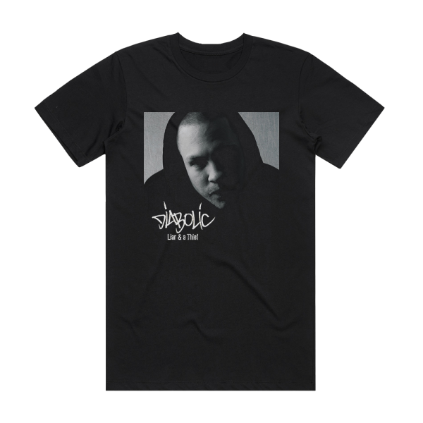 Diabolic Liar A Thief Album Cover T-Shirt Black