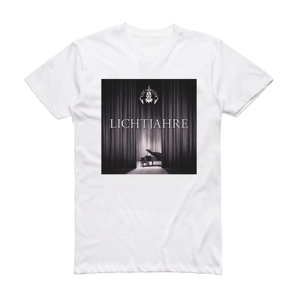 Lacrimosa Lichtjahre Album Cover T-Shirt White