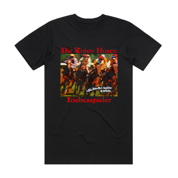 Die Toten Hosen Liebesspieler John Peel Session Album Cover T-Shirt Black