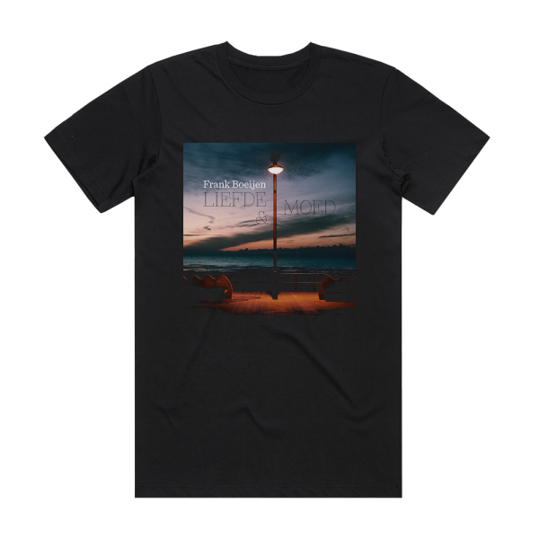 Frank Boeijen Liefde Moed Album Cover T-Shirt Black