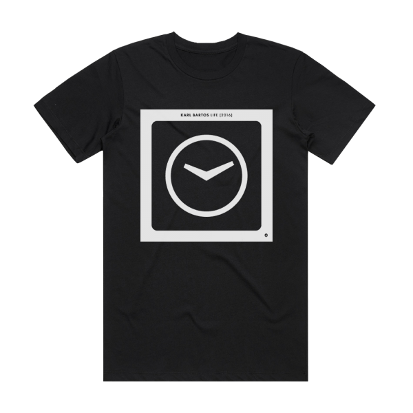 Karl Bartos Life 2016 Album Cover T-Shirt Black