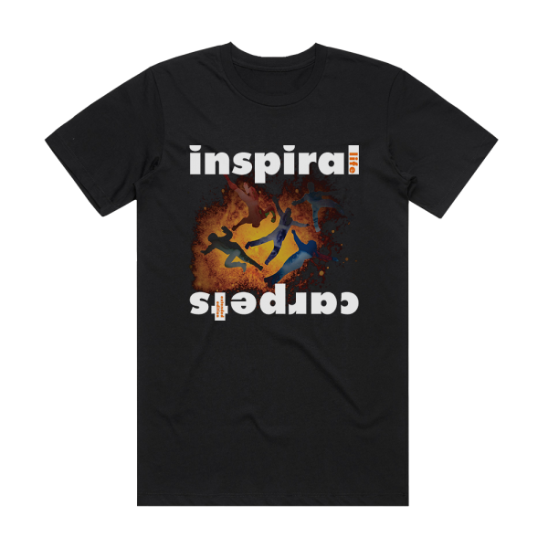 Inspiral Carpets Life Album Cover T-Shirt Black