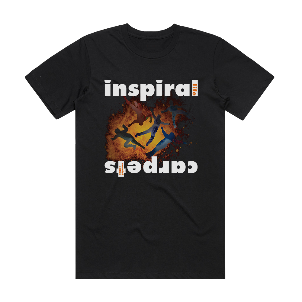 Inspiral Carpets Life Album Cover T-Shirt Black – ALBUM COVER T-SHIRTS