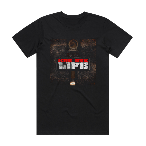 KRS‐One Life Album Cover T-Shirt Black