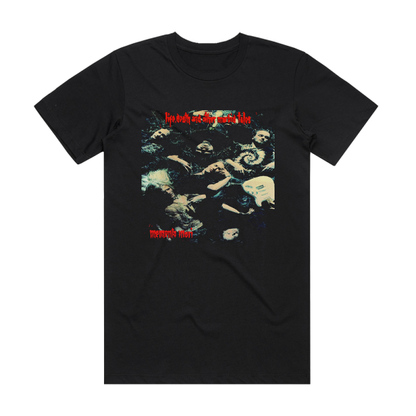 Memento Mori Life Death And Other Morbid Tales Album Cover T-Shirt Black