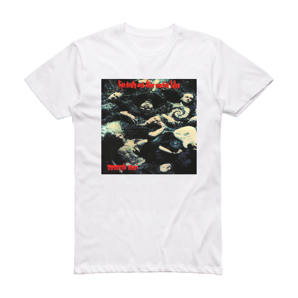 Memento Mori Life Death And Other Morbid Tales Album Cover T-Shirt White
