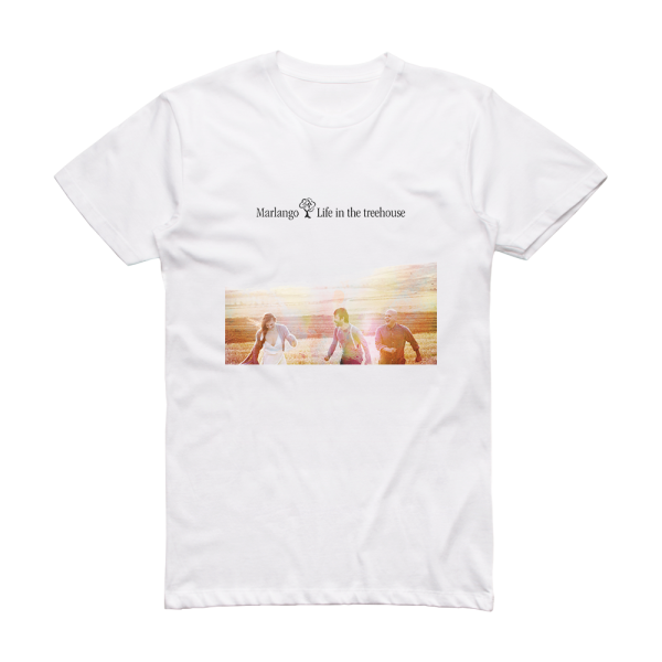 Marlango Life In The Treehouse Album Cover T-Shirt White