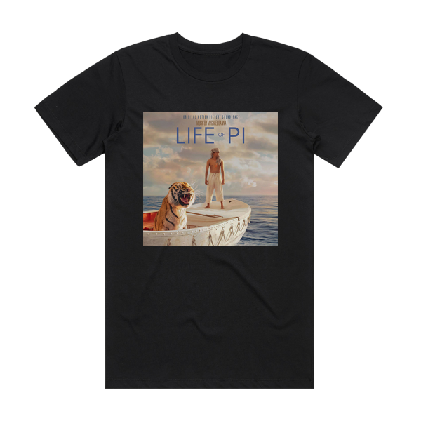 Mychael Danna Life Of Pi Album Cover T-Shirt Black