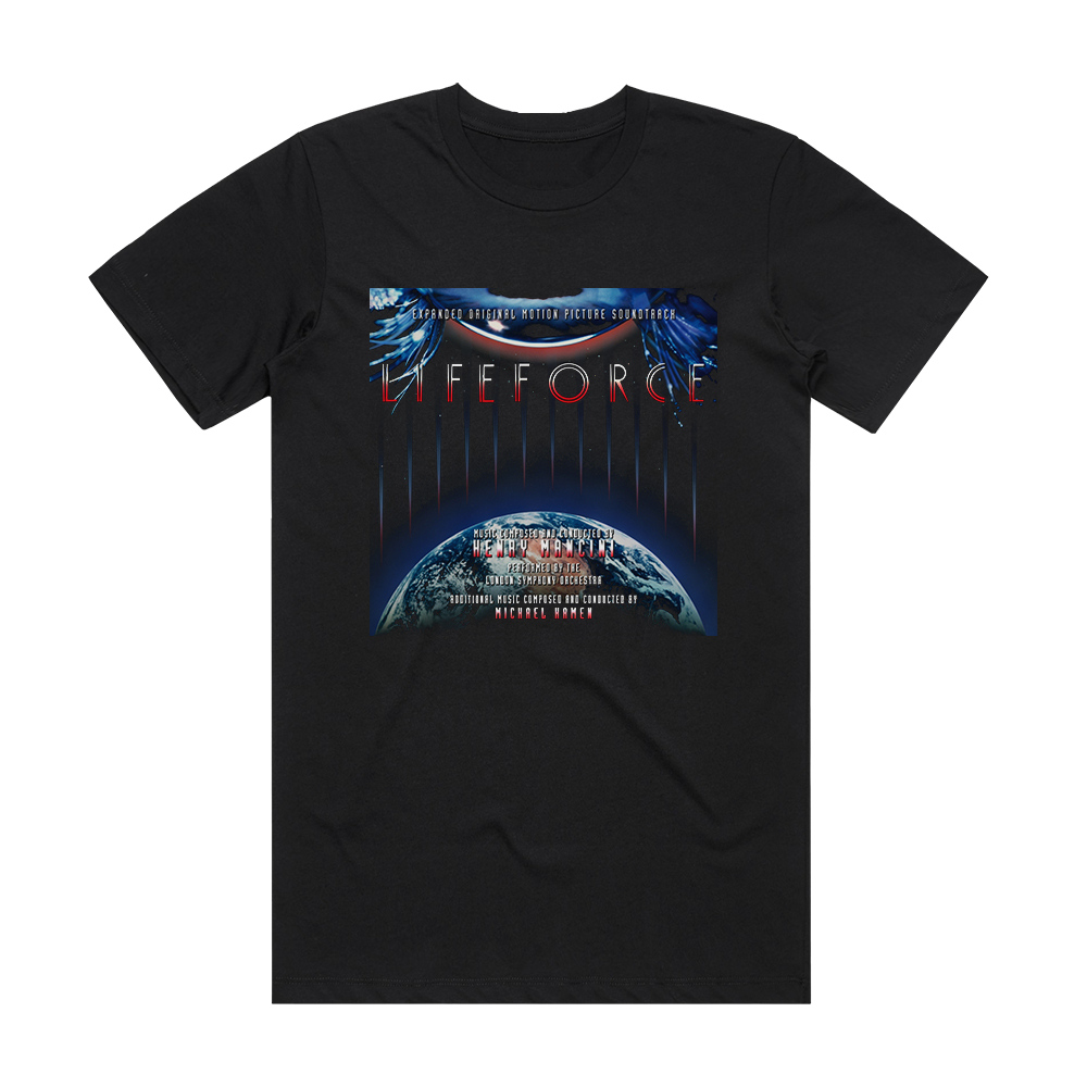 Lifeforce　Album　Black　Henry　–　COVER　T-Shirt　Mancini　ALBUM　Cover　T-SHIRTS