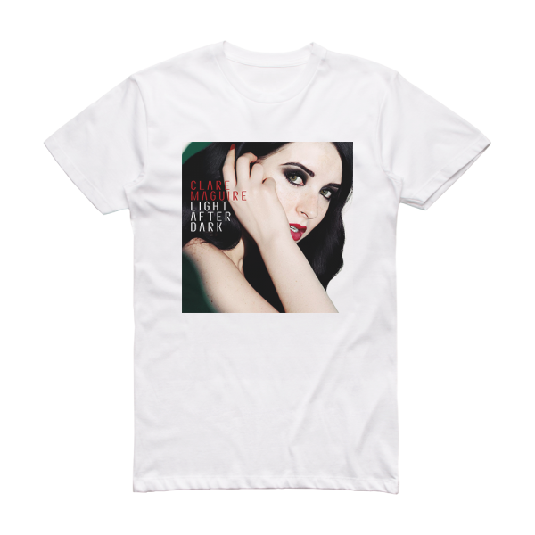 Clare Maguire Light After Dark Album Cover T-Shirt White