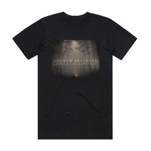 Andrew Peterson Light For The Lost Boy Album Cover T-Shirt Black