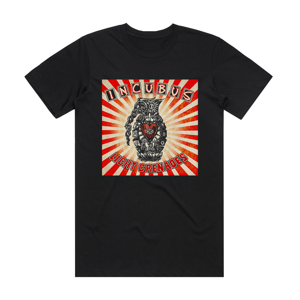 Incubus Light Grenades Album Cover T-Shirt – ALBUM COVER T-SHIRTS