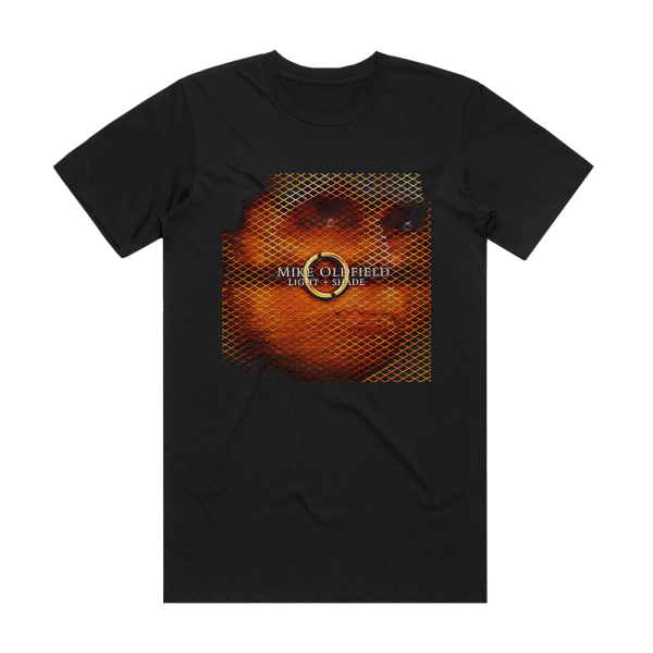 Mike Oldfield Light Shade 1 Album Cover T-Shirt Black