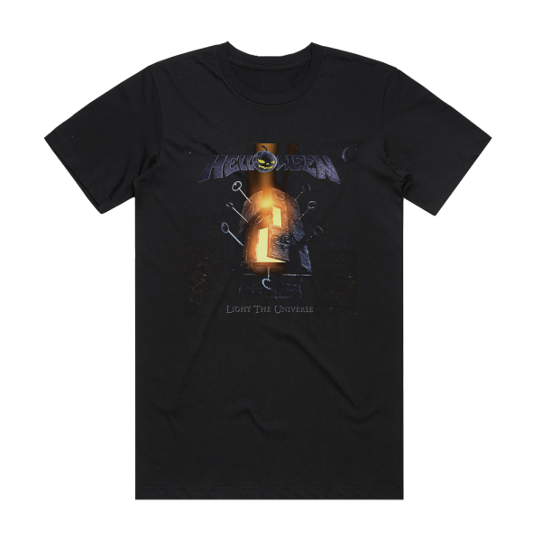 Helloween Light The Universe Album Cover T-Shirt Black