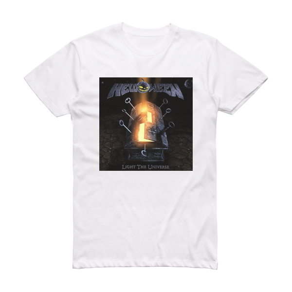 Helloween Light The Universe Album Cover T-Shirt White