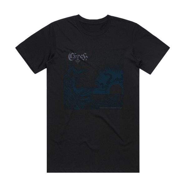CHRCH Light Will Consume Us All Album Cover T-Shirt Black