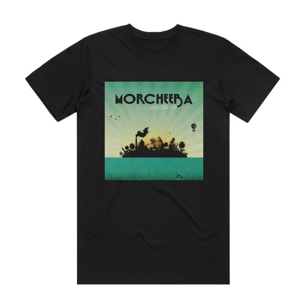 Morcheeba Lighten Up Album Cover T-Shirt Black