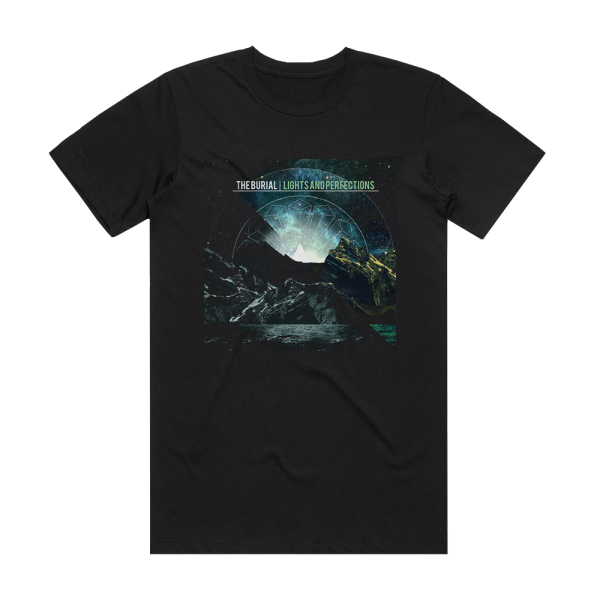 Burial Lights And Perfections Album Cover T-Shirt Black