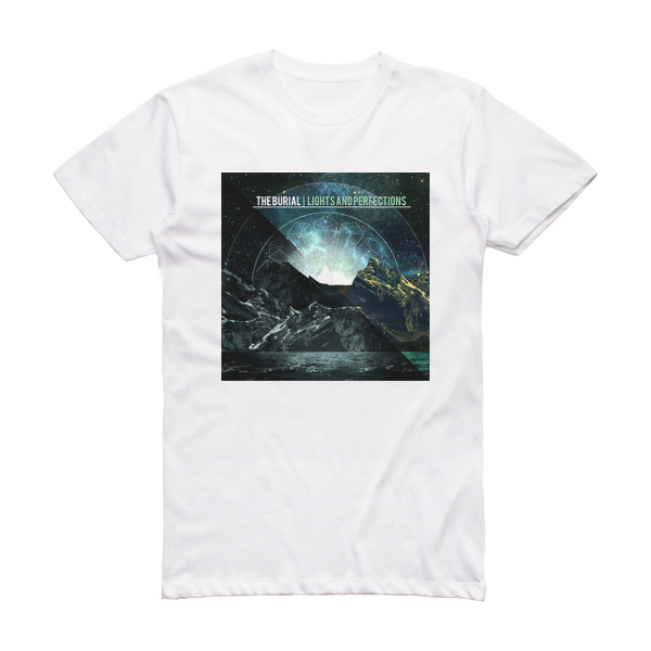 Burial Lights And Perfections Album Cover T-Shirt White