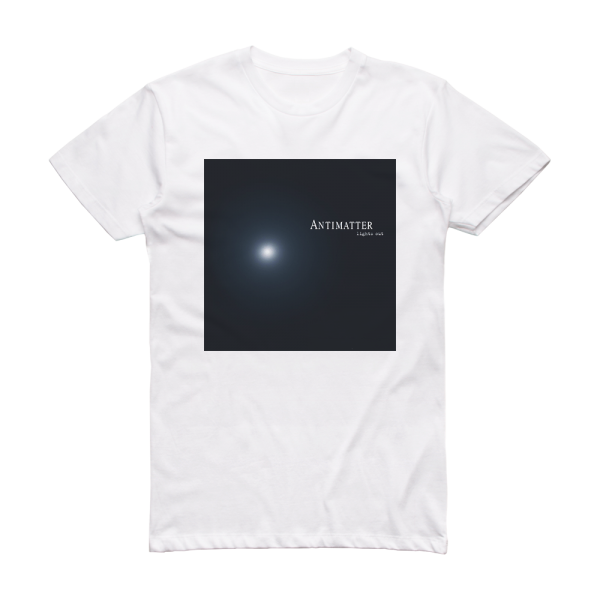 Antimatter Lights Out Album Cover T-Shirt White