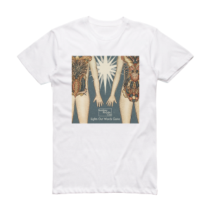 Bombay Bicycle Club Lights Out Words Gone Album Cover T-Shirt White