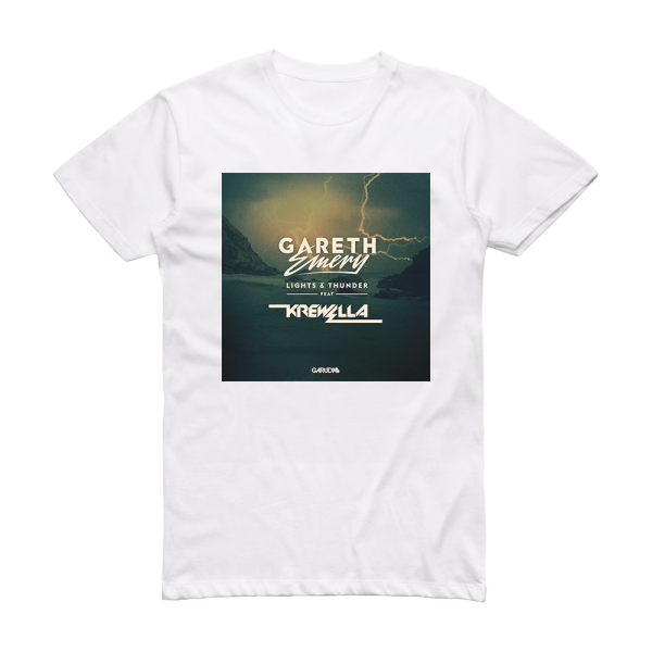 Gareth Emery Lights Thunder 1 Album Cover T-Shirt White