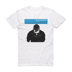 Bleachers Like A River Runs Album Cover T-Shirt White