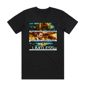 Paul Leonard-Morgan Limitless Album Cover T-Shirt Black