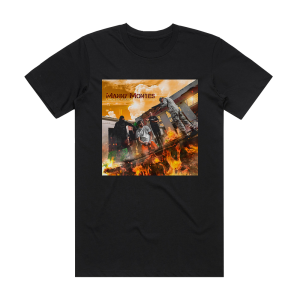 manny montes Linea De Fuego Album Cover T-Shirt Black