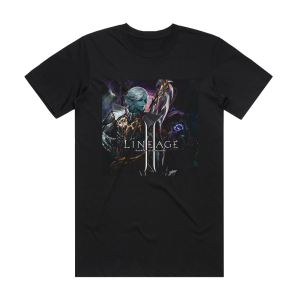 Bill Brown Lineage Ii The Chaotic Chronicle Album Cover T-Shirt Black