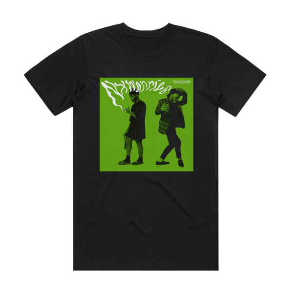 NxWorries Link Up Suede Album Cover T-Shirt Black