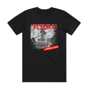 Ktulu Linkslaved Album Cover T-Shirt Black