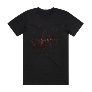 Alkaloid Liquid Anatomy Album Cover T-Shirt Black