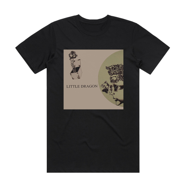 Little Dragon Little Dragon 1 Album Cover T-Shirt Black