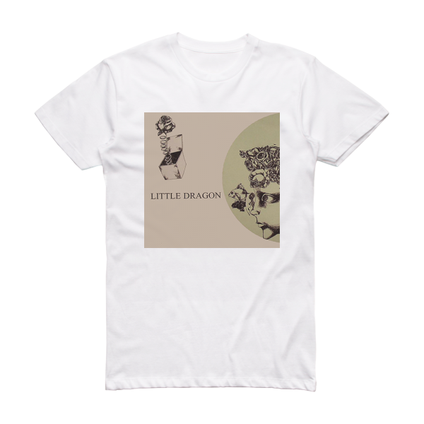 Little Dragon Little Dragon 1 Album Cover T-Shirt White