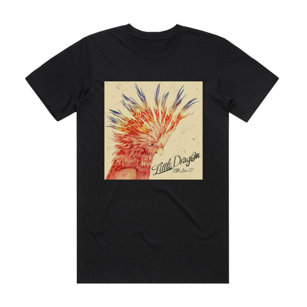 Little Dragon Little Man Ep Album Cover T-Shirt Black