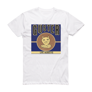 Guster Live Acoustic Album Cover T-Shirt White